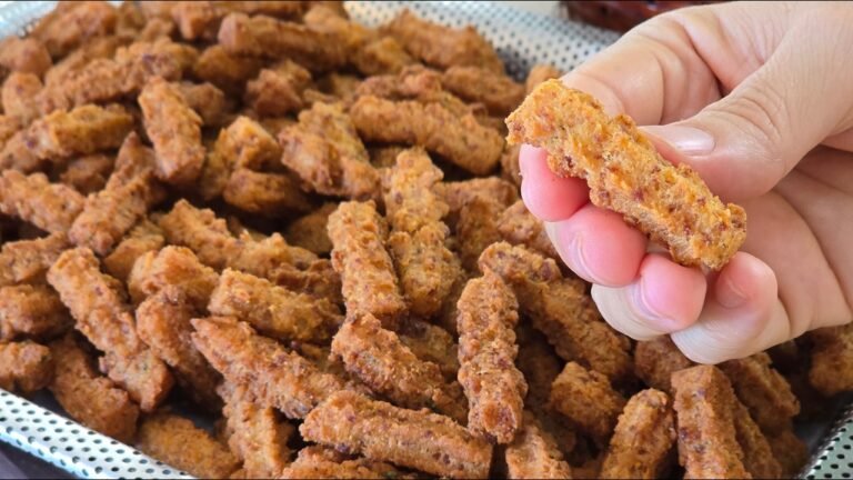 Como Fazer Tirinhas de Linguiça com Massa de Batata Crocante e Lucrativa
