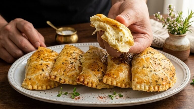 Pastel de Forno de Queijo Fofinho e Crocante: Massa Fácil que Derrete na Boca