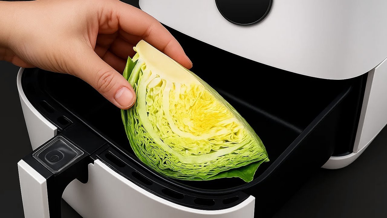 : Como Fazer Panqueca Coreana de Repolho na Air Fryer com Recheio de Atum Cremoso 