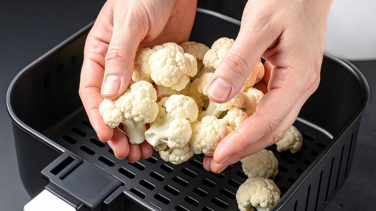 Couve-Flor Crocante na Airfryer com Molho Agridoce: Sem Fritura e Sem Óleo 