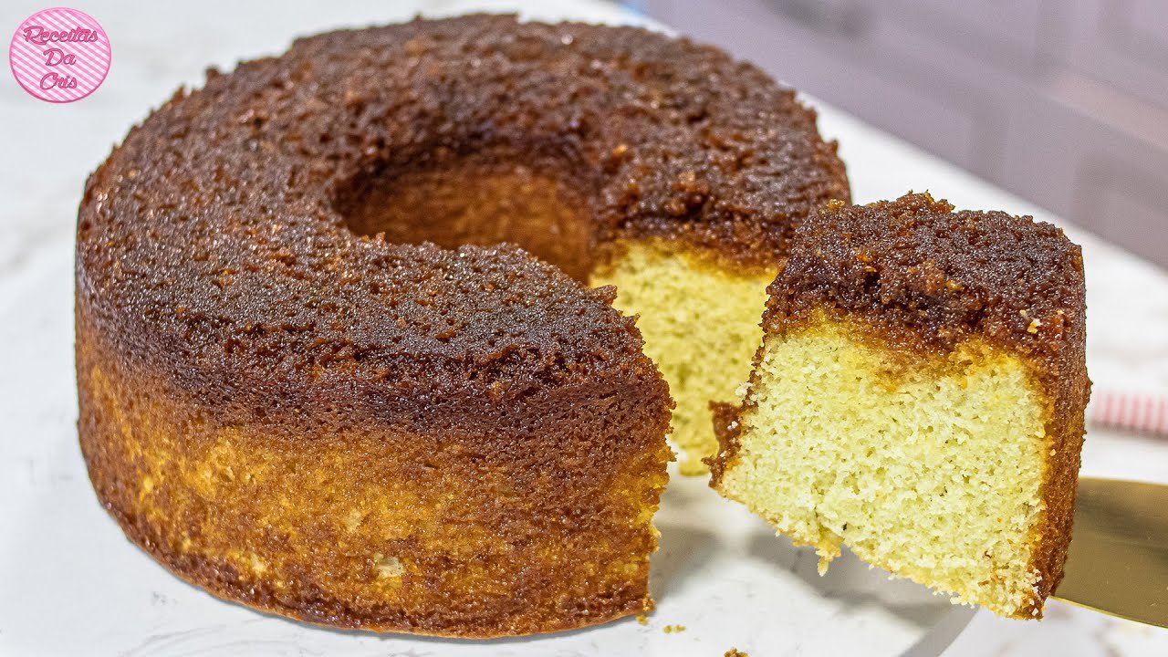 Bolo de Trigo Caramelizado Simples e Econômico: Como Fazer o Bolo Engana Visita Perfeito 