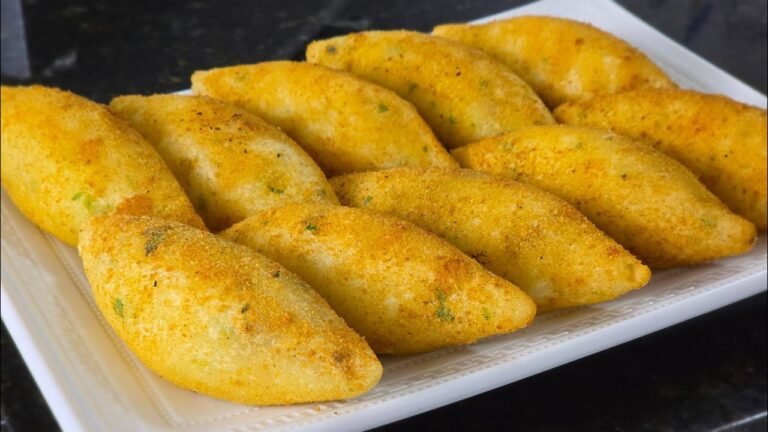 Como Fazer Bolinho de Aipim Recheado com Carne Moída: Receita Fácil e Sem Trigo