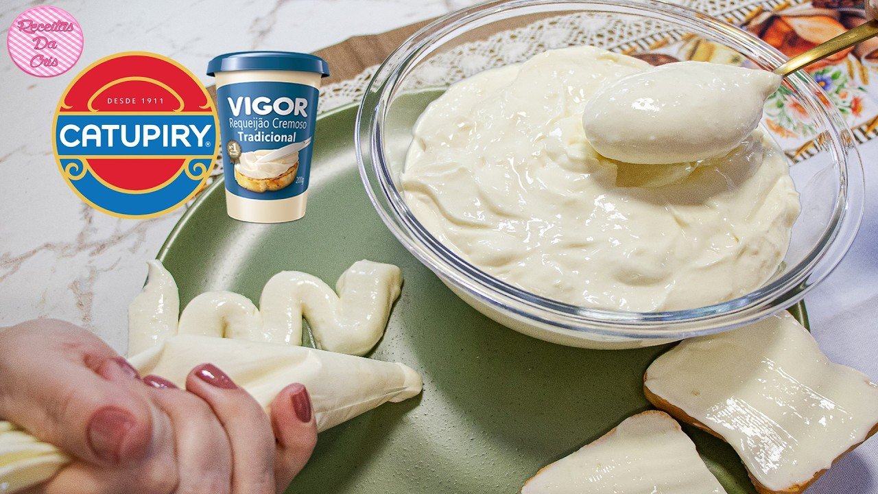 Como Fazer Requeijão Caseiro Cremoso e Catupiry Caseiro com Poucos Ingredientes 
