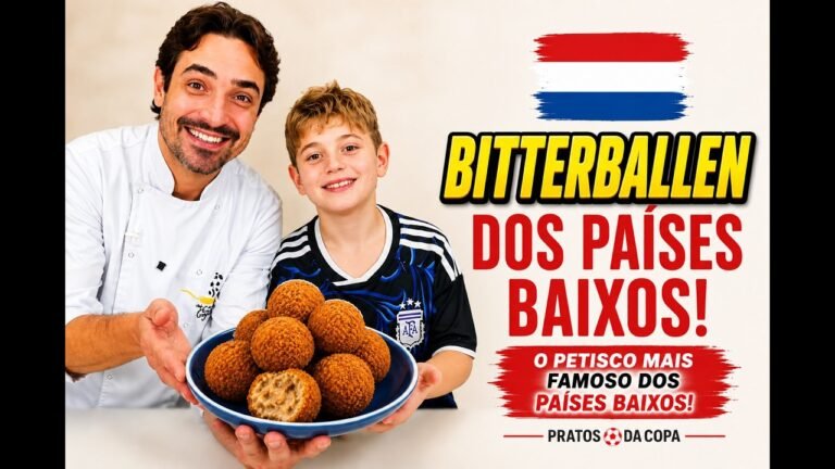 Como Fazer Bitterballen Crocante por Fora e Cremoso por Dentro