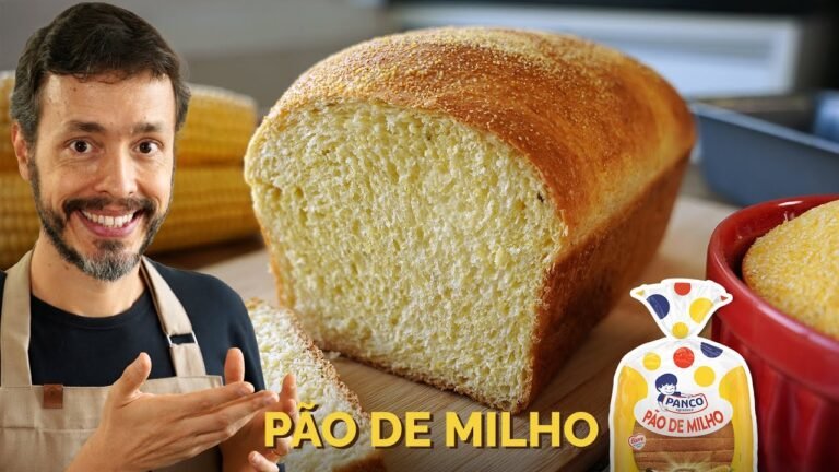 Como Fazer Pão de Milho de Forma Macio e Amarelinho em Casa