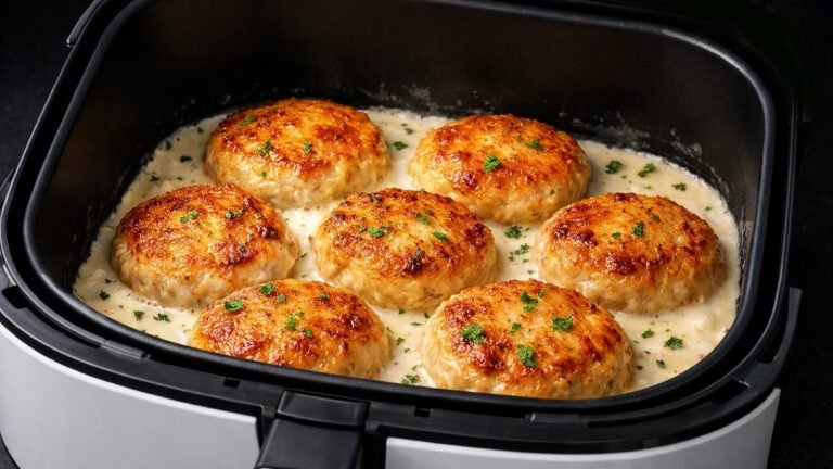 Almôndegas Cremosas na Air Fryer: Crocantes por Fora e Macias por Dentro