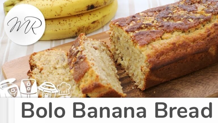 Banana Bread Caseiro Fofinho e Muito Perfumado: Receita Fácil de Bolo de Banana