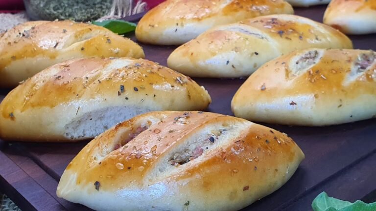Bisnaguinha Recheada Sem Sova: Receita Fácil de Queijo e Presunto