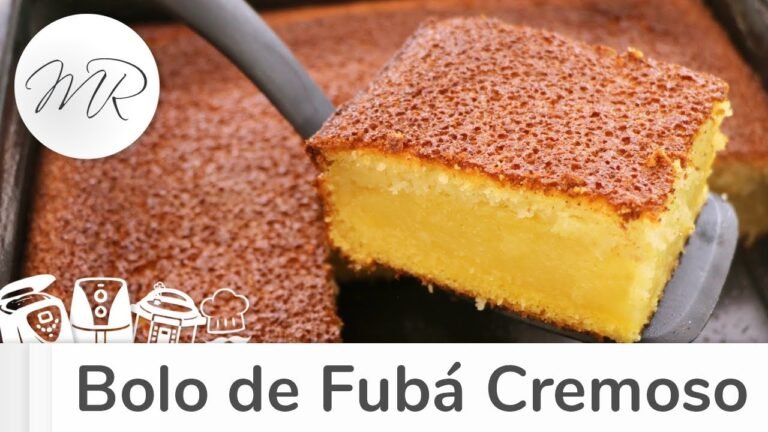 Bolo de Fubá Cremoso de Liquidificador: Receita Fácil, Rápida e Muito Cremosa