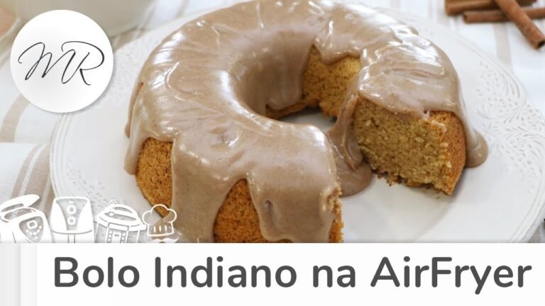 Bolo Indiano na AirFryer: Receita Fácil, Perfomada e Perfeita com Farinha de Rosca