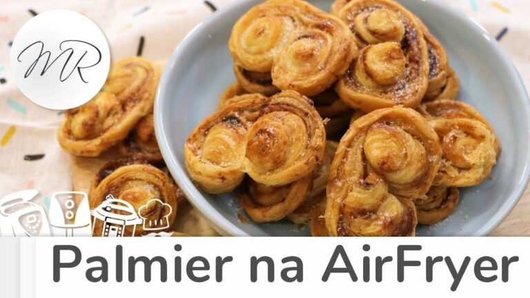 Como Fazer Biscoito Palmier Folhado na AirFryer Crocante e Perfeito