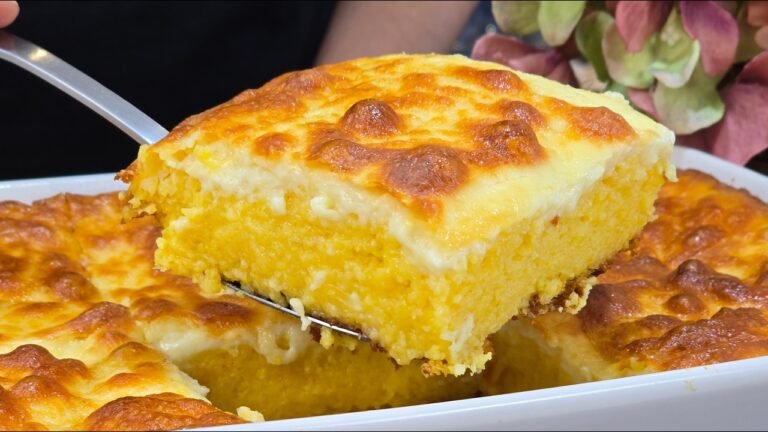 Como Fazer Bolo de Milho Cremoso de Latinha Sem Trigo, Igual Pamonha