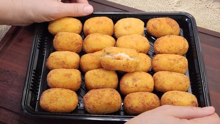 Como Fazer Croquete de Camarão Cremoso e Crocante Perfeito