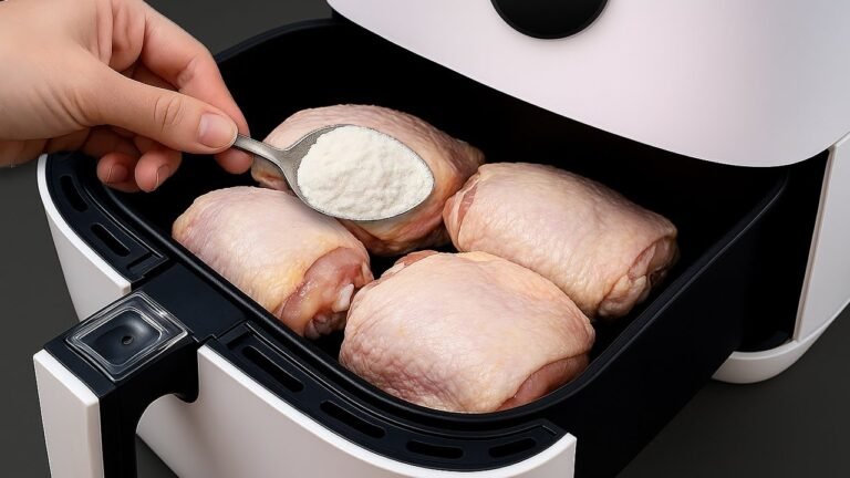 Como Fazer Frango Crocante na Air Fryer com Molho Cremoso ao Estilo Coreano