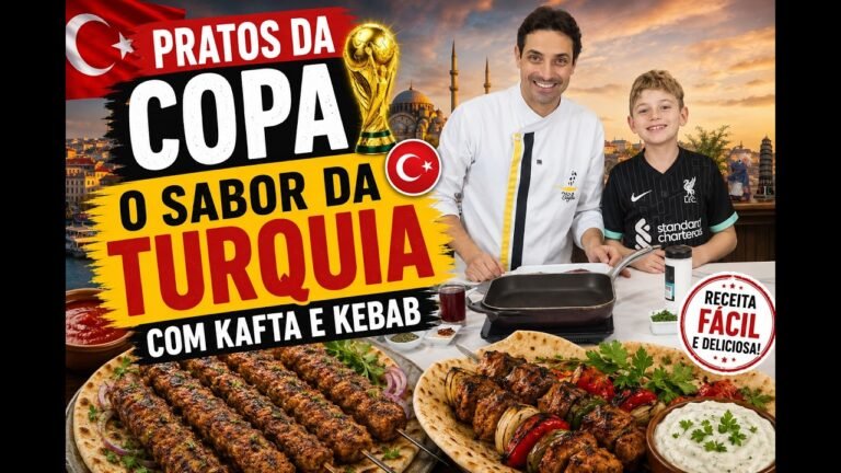Como Fazer Kebab e Kafta de Cordeiro Suculentos com Tempero Turco