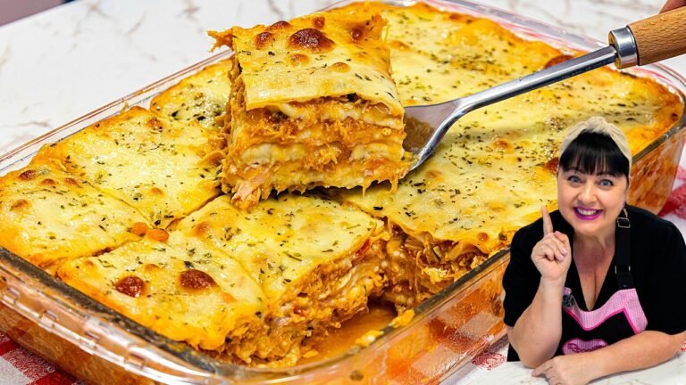 Como Fazer Lasanha de Frango Cremosa e Fácil que Derrete na Boca