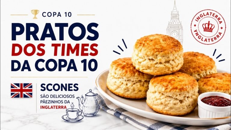 Como Fazer Scones Inglêses Fofinhos e Deliciosos em Casa