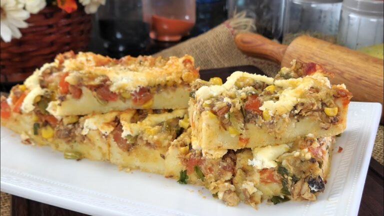 Como Fazer Torta de Sardinha Cremosa de Vó Fácil e Econômica