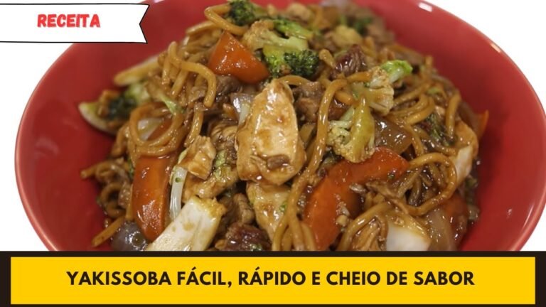 Como Fazer Yakisoba de Carne e Frango com Molho Caseiro Perfeito