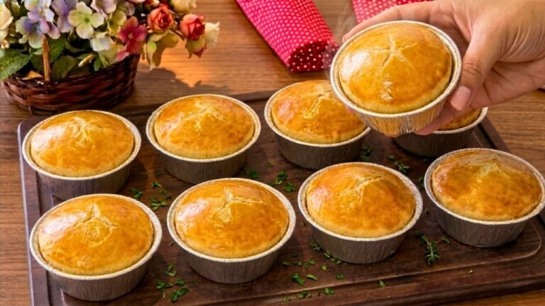Empada de Queijo Sem Trigo: Receita Fácil com Batata-Doce e Recheio Cremoso