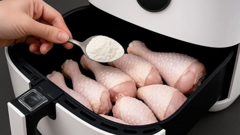 Frango Crocante na Air Fryer com Molho Cremoso ao Estilo Coreano