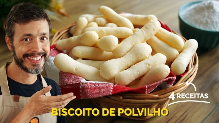 Como Fazer Biscoito de Polvilho Crocante: 4 Versões Fáceis, Clássica, Vegana, Papa-Ovo e Estilo Globo