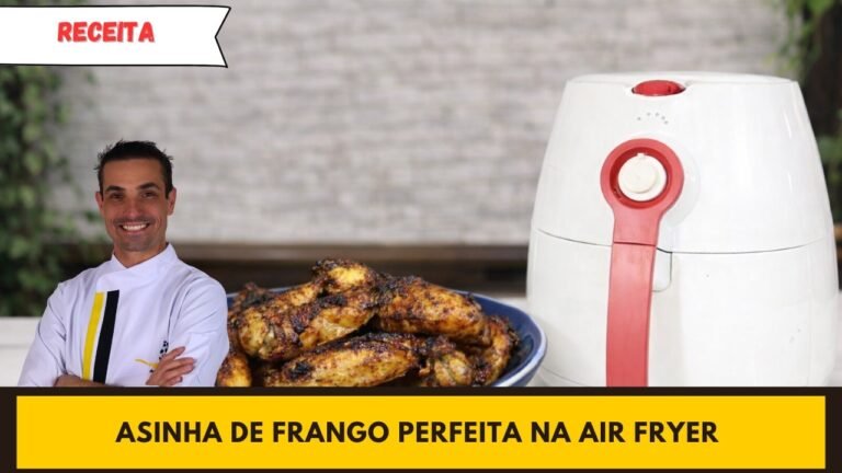 Como Fazer Asinha de Frango Crocante e Saborosa na Air Fryer