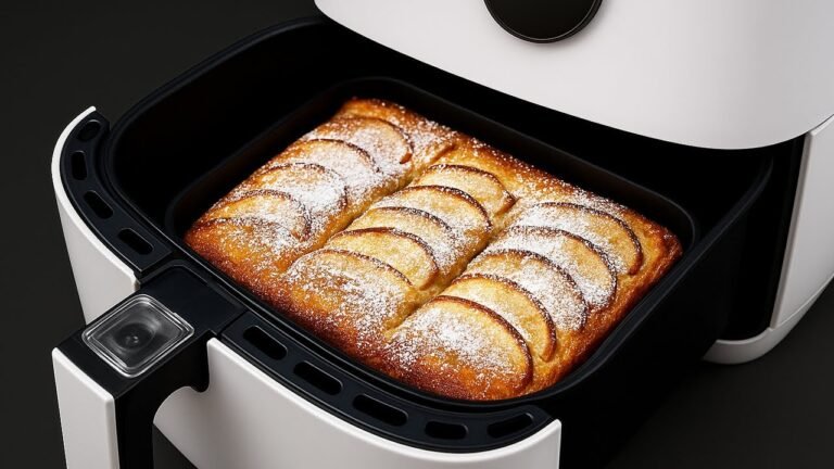 Bolo de Maçã na Air Fryer com Canela e 2 Ovos: Sobremesa Fofinha Sem Forno