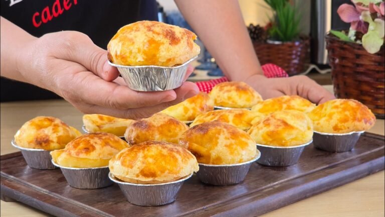 Pãozinho de Queijo Sem Trigo Fácil e Fofinho: Receita Caseira que Sempre Dá Certo