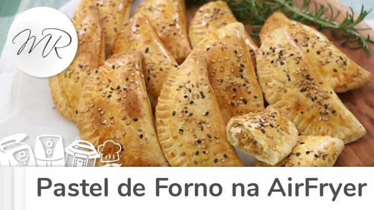 Pastel de Forno na AirFryer: Massa Macia, Crocante e Derrete na Boca