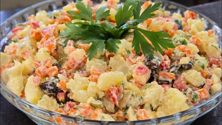 Salada de Maionese para Churrasco e Assados: Fácil, Cremosa e Perfeita para Festas