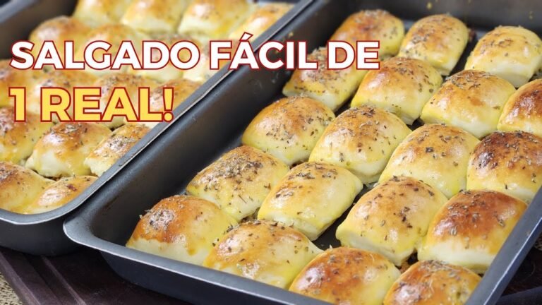 Salgado Assado de Queijo e Milho para Vender: Receita Fácil e Econômica
