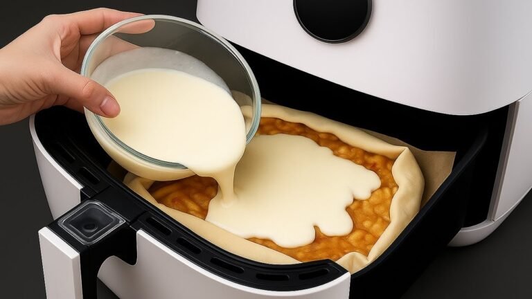 Torta de Maçã na Air Fryer com 2 Ovos: Receita Fácil, Sem Forno e Irresistível