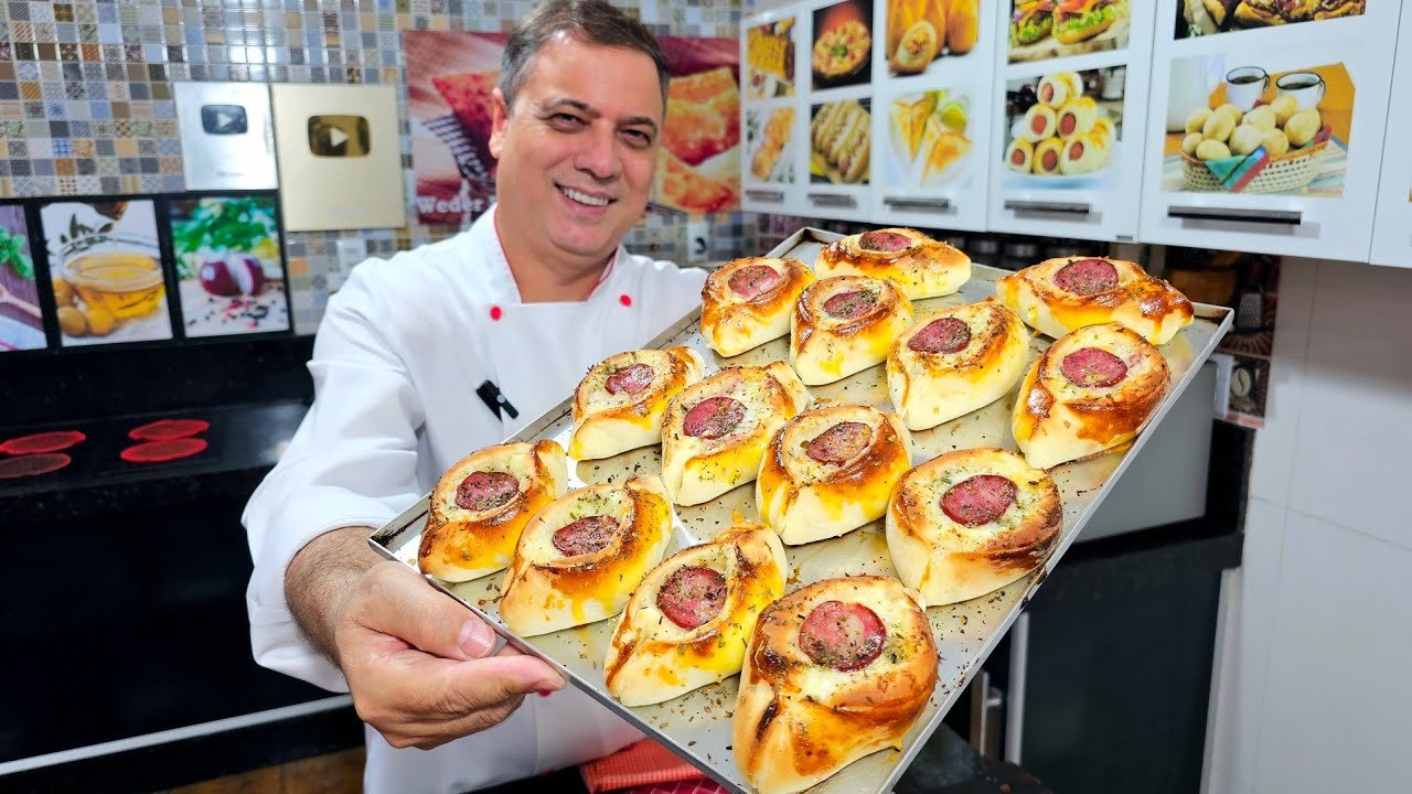 : Como Fazer 14 Salgados Econômicos de Forno com Massa Fácil e Recheio Delicioso 