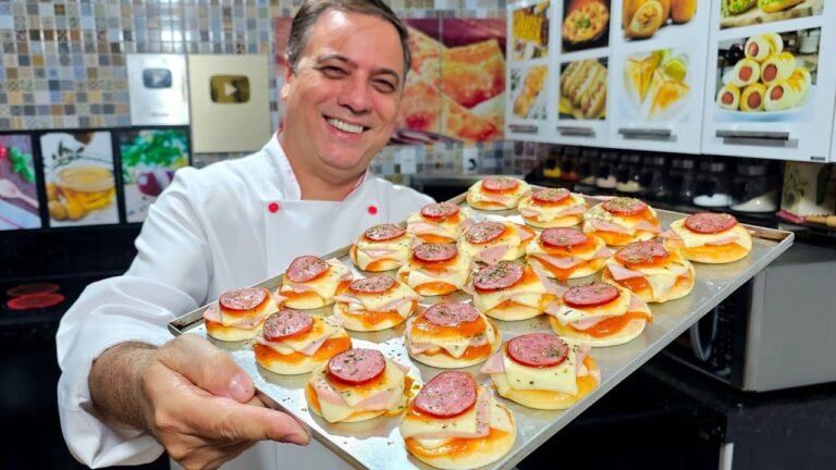 Como Fazer 20 Pizzas Baratinhas e Fáceis com Massa Caseira Econômica