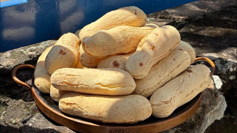 Como Fazer Biscoito de Polvilho Chimango Que Não Murcha no Forno