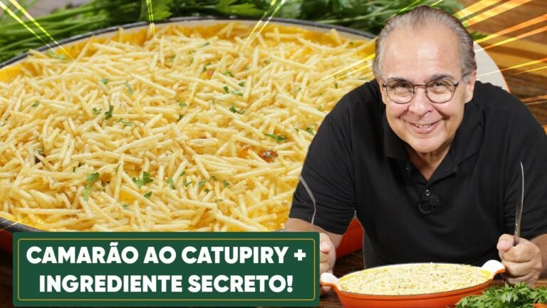 Como Fazer Camarão ao Catupiry Cremoso e Gratinado com Toque Especial