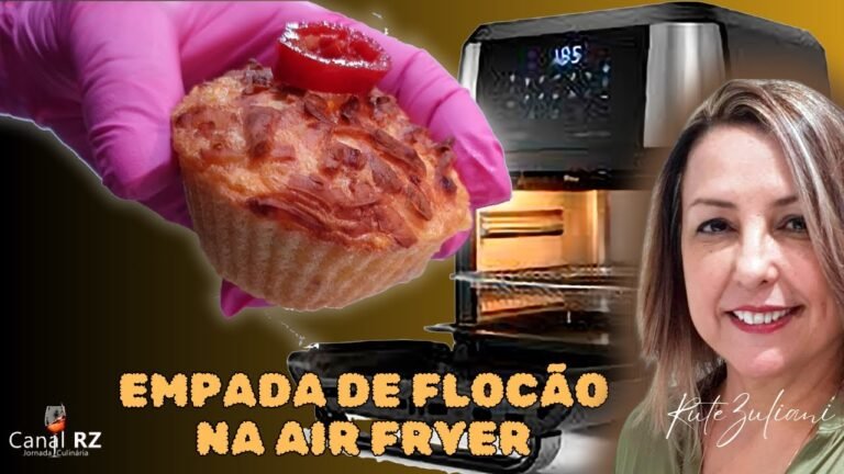 Como Fazer Empada de Flocão na Air Fryer: Receita Fácil, Rápida e Irresistível