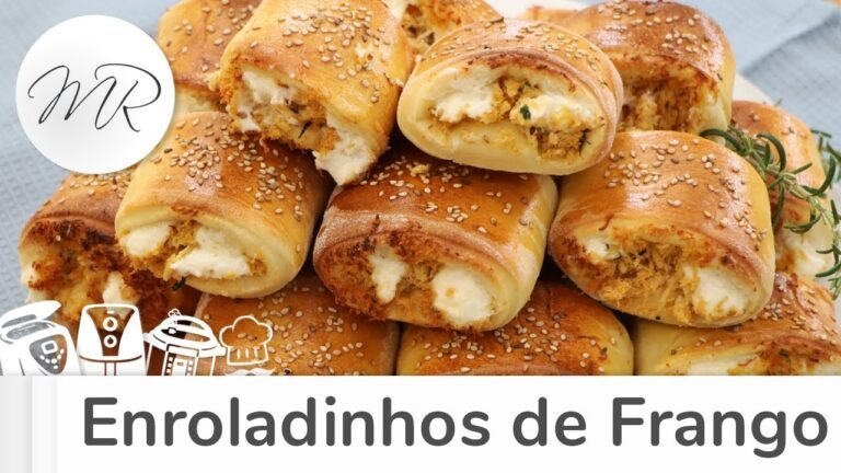 Como Fazer Enroladinhos de Frango com Requeijão na AirFryer: Macios, Recheados e Irresistíveis