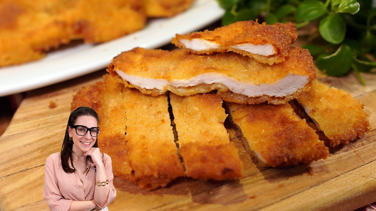 Como Fazer Frango à Milanesa Tradicional Bem Crocante 