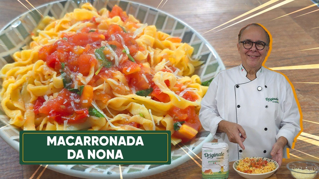 : Como Fazer Macarronada da Nona com Massa Fresca Caseira para o Almoço de Domingo 