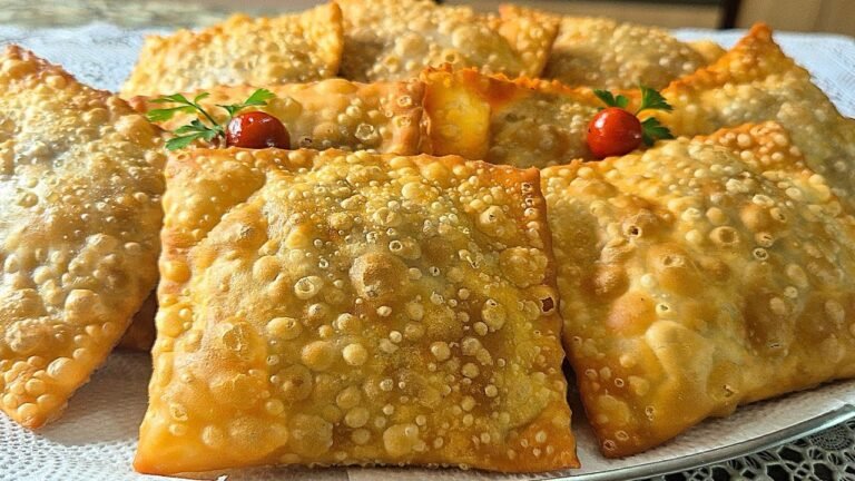 Como Fazer Massa de Pastel Caseira Crocante e Sequinha