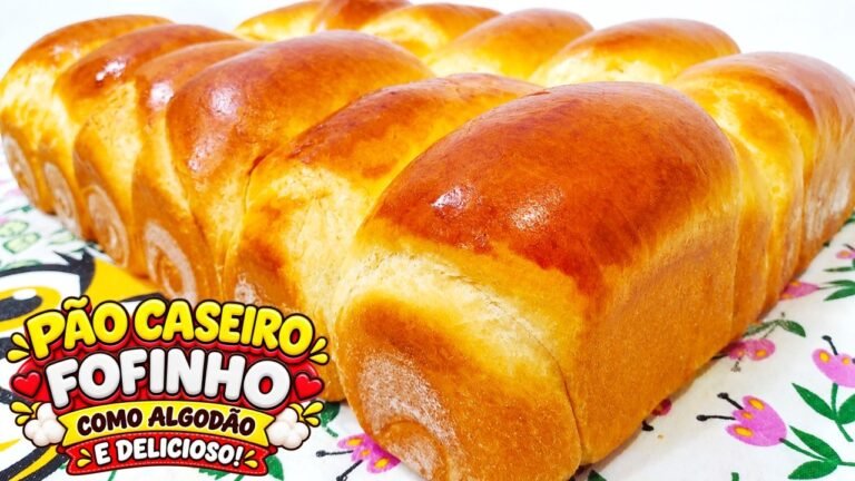 Como Fazer Pão Caseiro Super Fofinho Como Algodão