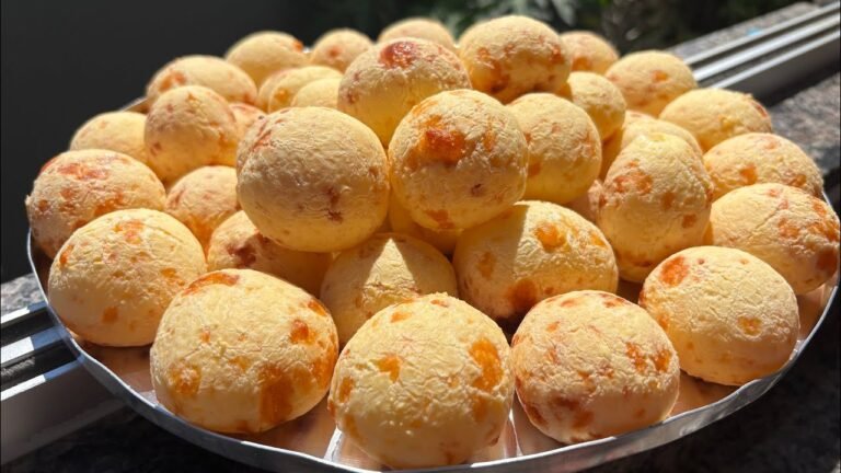 Como Fazer Pão de Queijo com Polvilho Doce que Não Murcha