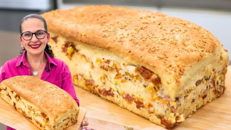 Como Fazer Pão Recheado Sem Sovar Fofinho e Delicioso