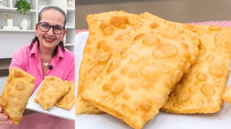 Como Fazer Pastel de Feira Caseiro Crocante e Super Fácil