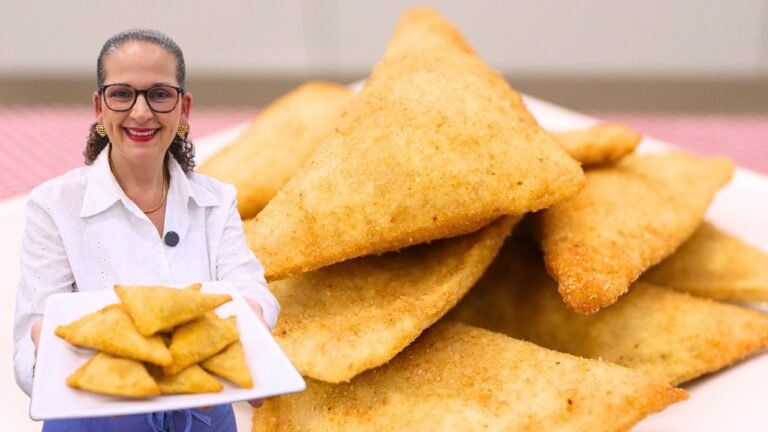 Como Fazer Pastel de Pão de Forma Crocante e Recheado na Frigideira ou Fritura