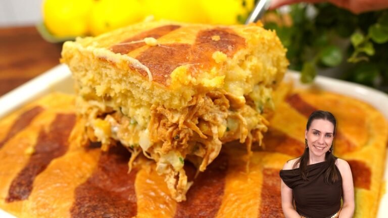 Como Fazer Torta de Frango com Requeijão e Massa de Milho no Liquidificador