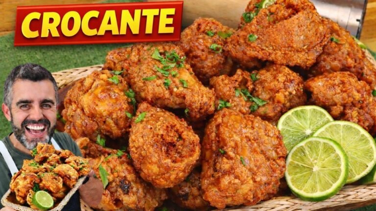 Frango a Passarinho Super Crocante com Truque de Restaurante