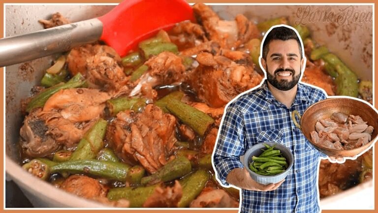 Frango com Quiabo Caipira e Angu de Milho: Receita Caseira Deliciosa
